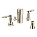 Moen Polished Nickel Two-Handle Bidet Faucet TS42105NL